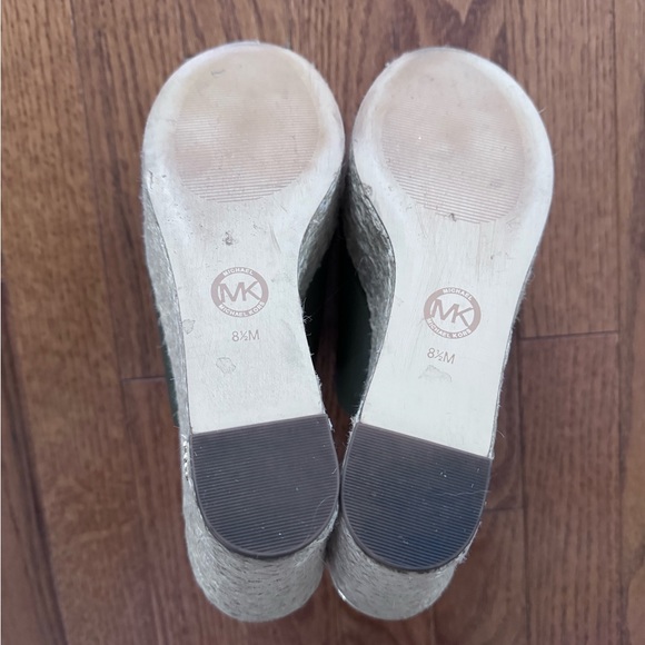 MICHAEL Michael Kors Cunningham Espadrille Wedge Slide Sandal - Picture 2 of 5